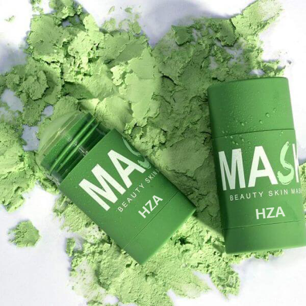 HZA™Natural Green Tea Clay Mask Stick– Clears Acne & Refines Pores🌿