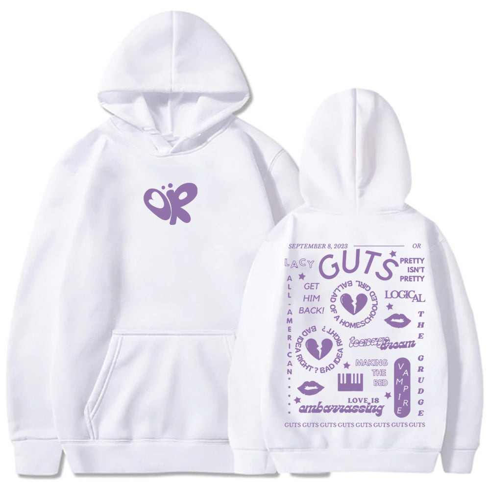Olivia Rodrigo Hooded Sweatshirt for Autumn and Winter
