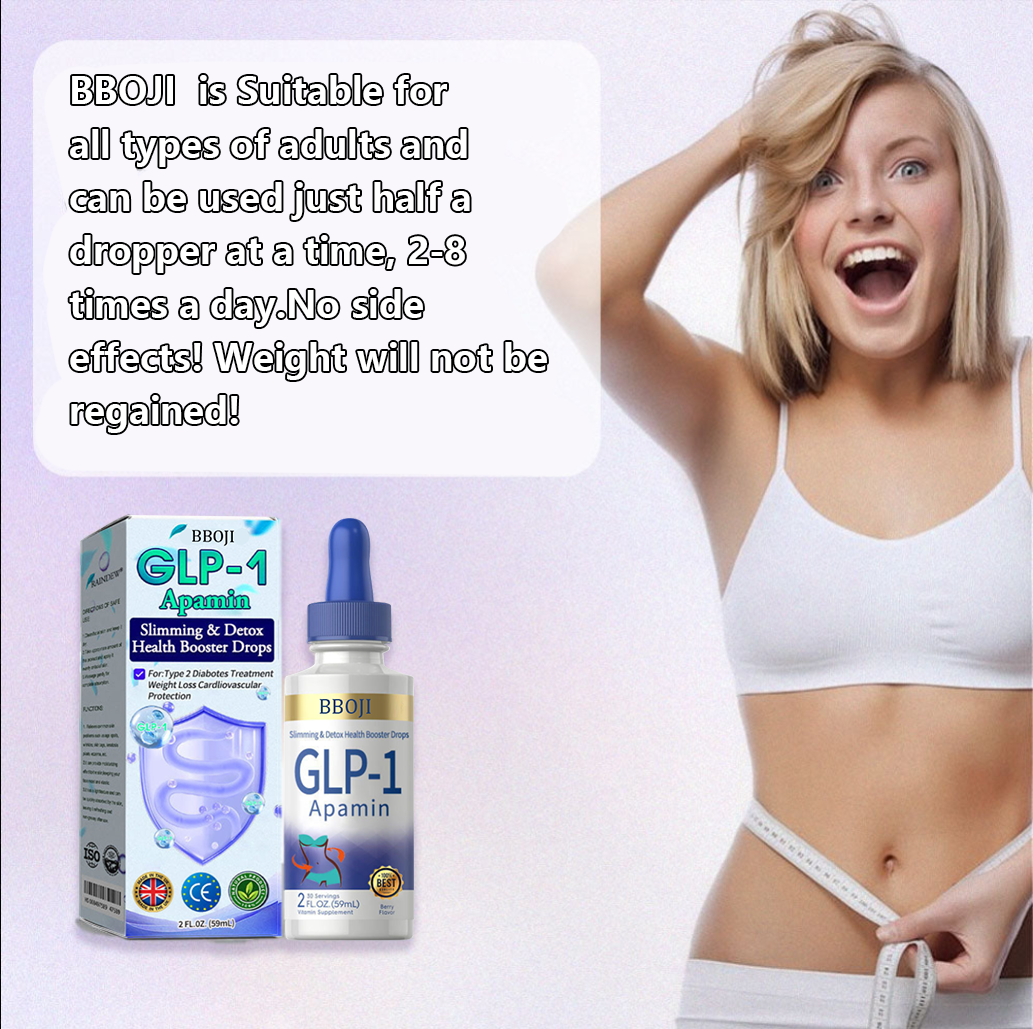 BBOJI  GLP-1 Apamin Slimming & Detox Health Booster Drops💎(𝐅𝐨𝐨𝐝-𝐠𝐫𝐚𝐝𝐞 𝐟𝐚𝐭 𝐛𝐮𝐫𝐧𝐞𝐫 - 𝐃𝐞𝐯𝐞𝐥𝐨𝐩𝐞𝐝 𝐛𝐲 𝐓𝐡𝐞 𝐨𝐛𝐞𝐬𝐢𝐭𝐲 𝐬𝐨𝐜𝐢𝐞𝐭𝐲)💎