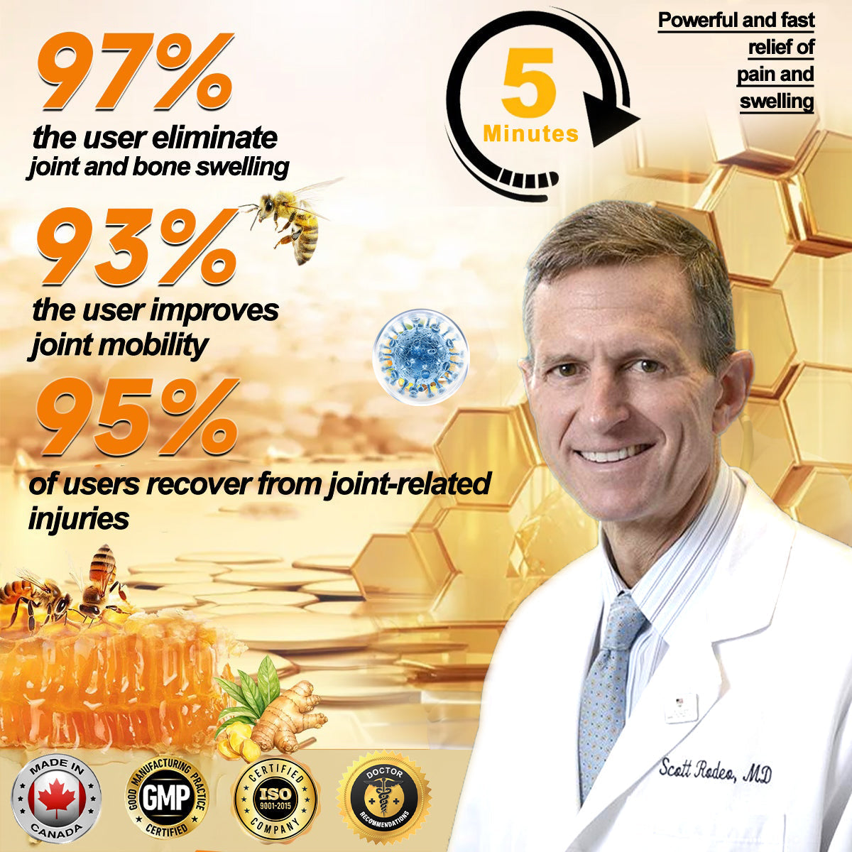 🐝AQA™ Botulinum & Bee Essence Pain Relief Bone Healing Cream