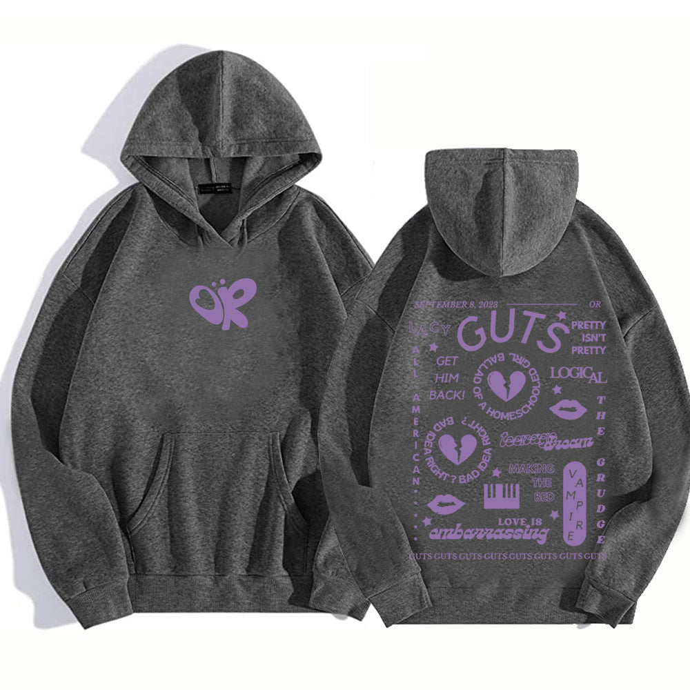Olivia Rodrigo Hooded Sweatshirt for Autumn and Winter