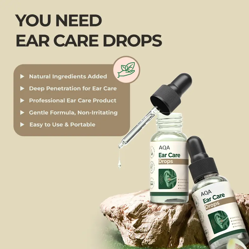 AQA™Meniere's Syndrome Ear Care – Contains Magnolia Biondii Bud & Carthamus Tinctorius Flower Extract to Relieve Tinnitus & Hearing Loss