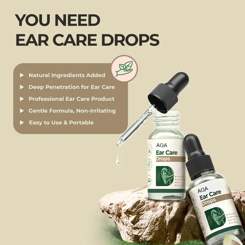 AQA™Meniere's Syndrome Ear Care – Contains Magnolia Biondii Bud & Carthamus Tinctorius Flower Extract to Relieve Tinnitus & Hearing Loss