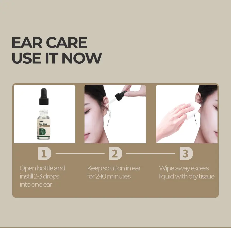 AQA™Meniere's Syndrome Ear Care – Contains Magnolia Biondii Bud & Carthamus Tinctorius Flower Extract to Relieve Tinnitus & Hearing Loss