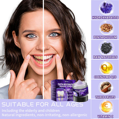 🎁Flash Sale - Don’t Miss Out -BBOJI™ Teeth Restoration Mineral Powder🦷(ADA recommended)👩‍⚕️(Treats periodontitis and mouth ulcers, prevents tooth loss, and repairs gum recession)