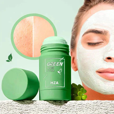 HZA™Natural Green Tea Clay Mask Stick– Clears Acne & Refines Pores🌿